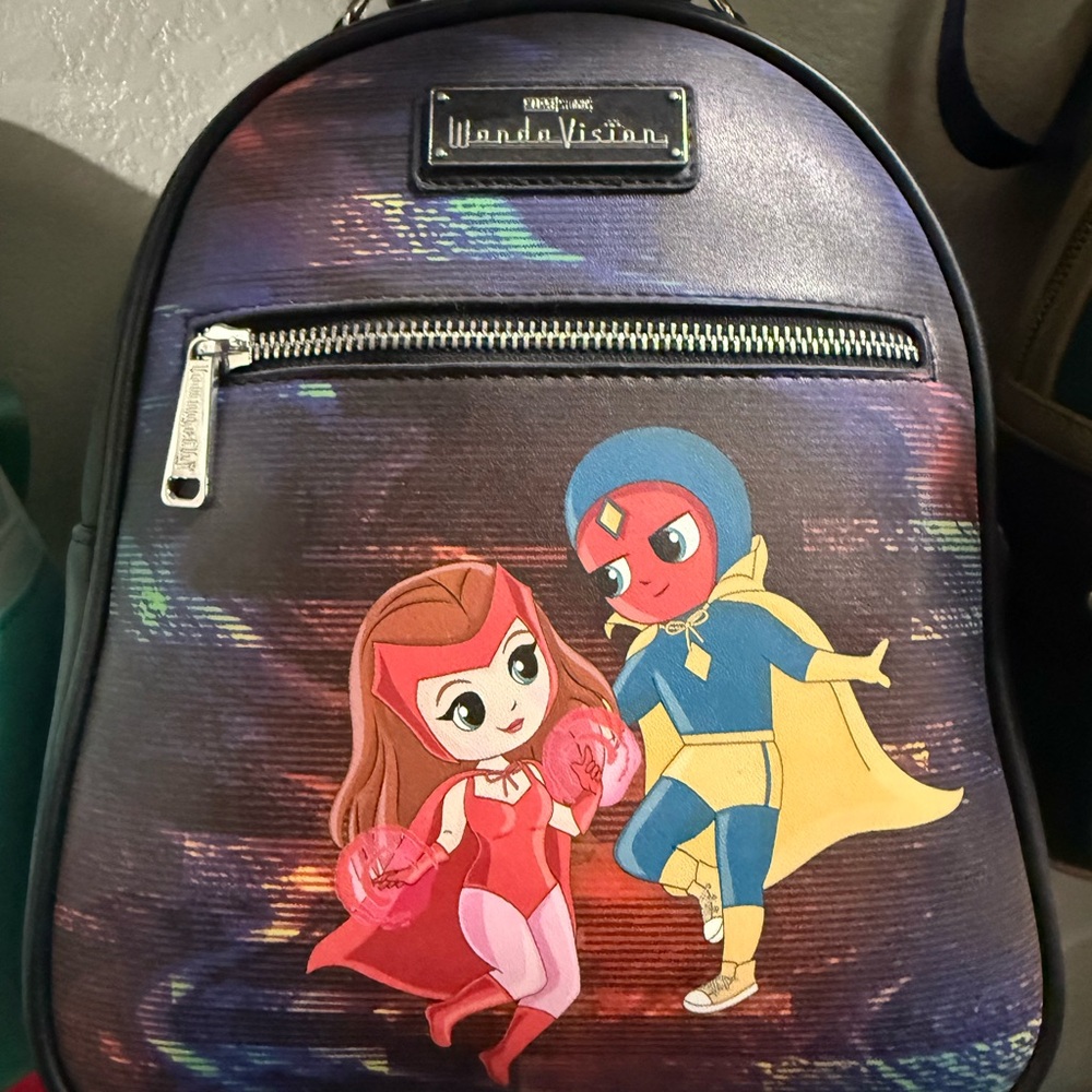 Loungefly WandaVision Mini Backpack with Scarlet Witch & Vision